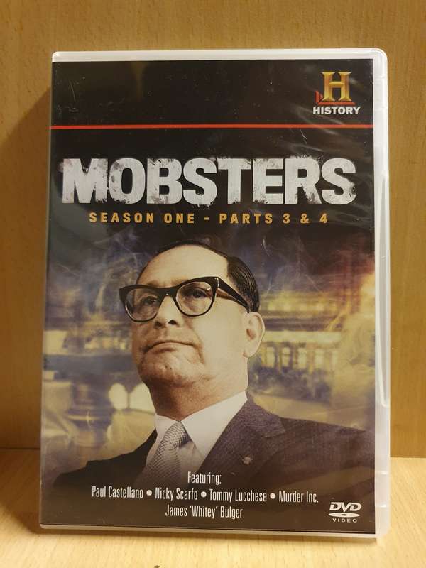 Mobsters - Season One - Part 3 & 4 - Dvd (Paul Castellano, Nicky Scarfo, Tommy Lucchese) 2 discs