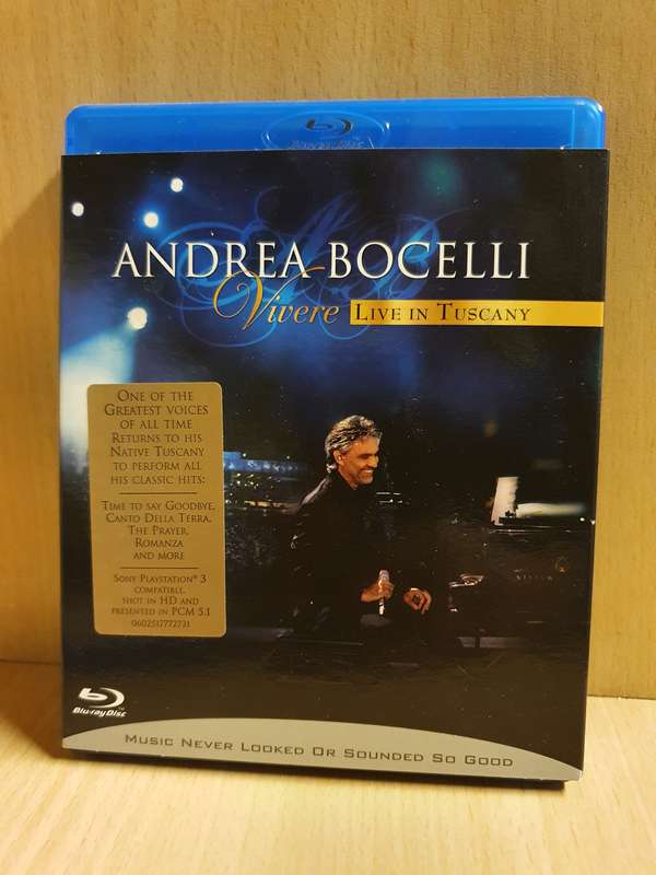 Andrea Bocelli -  Vivere - Live in Tuscany - Blu-ray