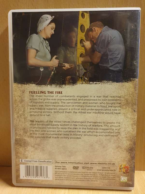 World War II in Colour - Fuelling the Fire - Dvd