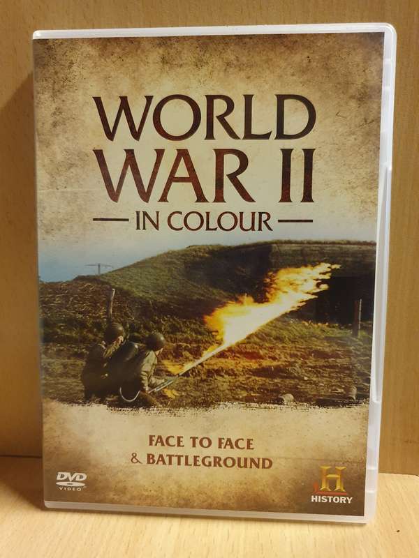 World War II in Colour - Face to Face & Battleground - Dvd