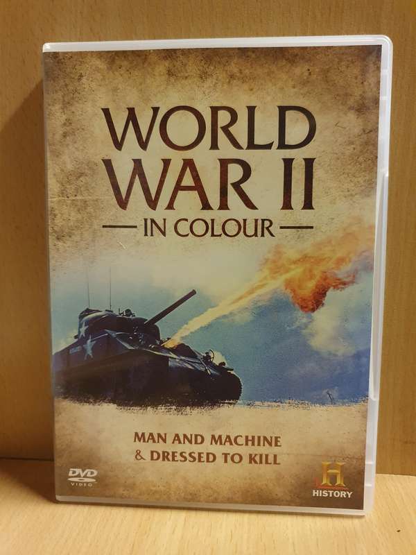 World War II in Colour - Man and Machine & Dressed to Kill - Dvd