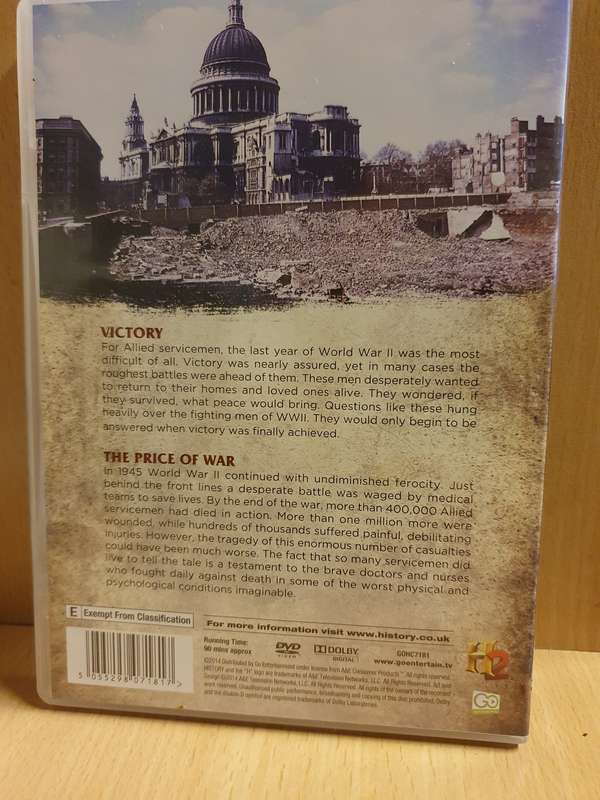 World War II in Colour - Victory & The Price of War - Dvd