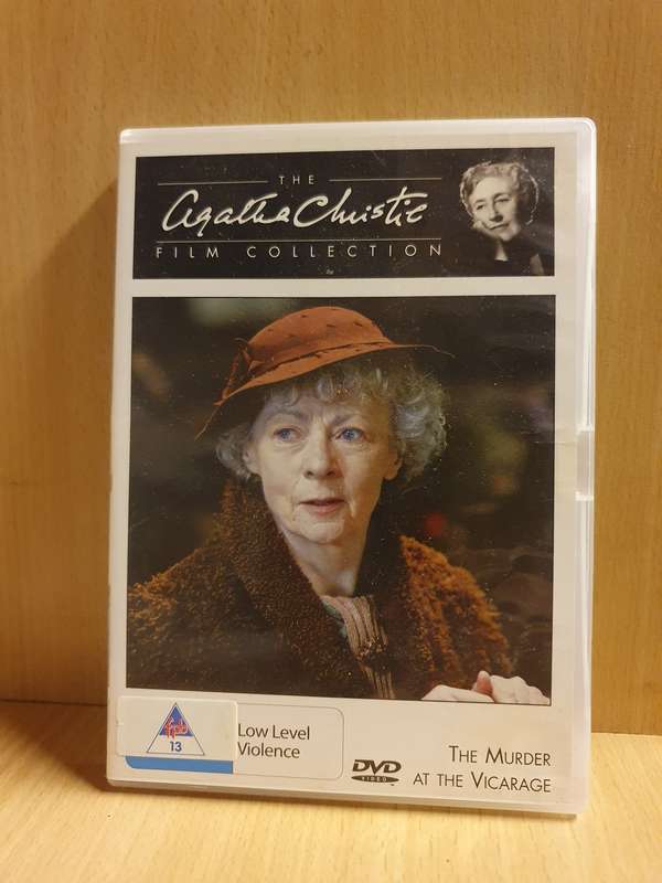 Agatha Christie - Murder at The Vicarage - Dvd -` Jane Marple`  NO. 2