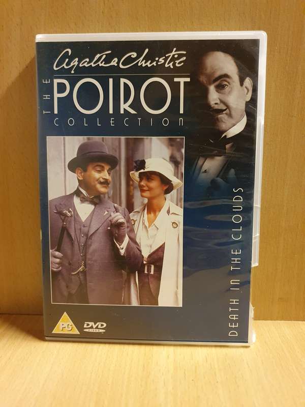 Agatha Christie (The Poirot Collection) Death in The Clouds - Dvd    NO. 6