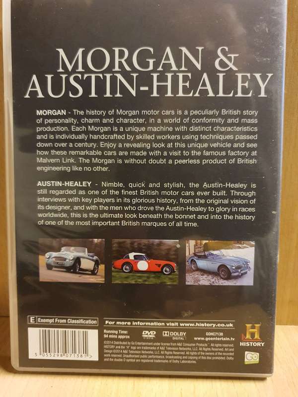 Morgan & Austin-Healey - Dvd