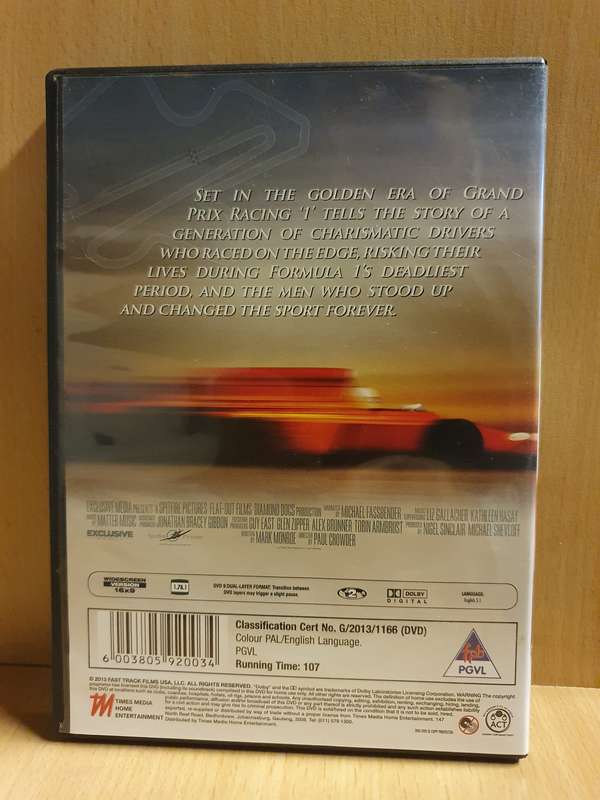Undefeated - The true story of the drivers who risked their lives and changed the sport forever-Dvd