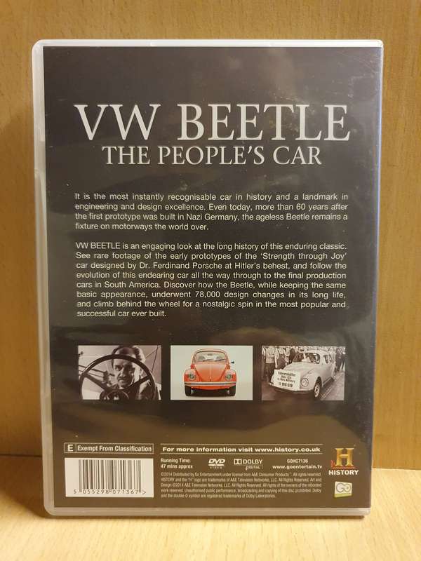 VW Beetle - The People`s Car - Dvd