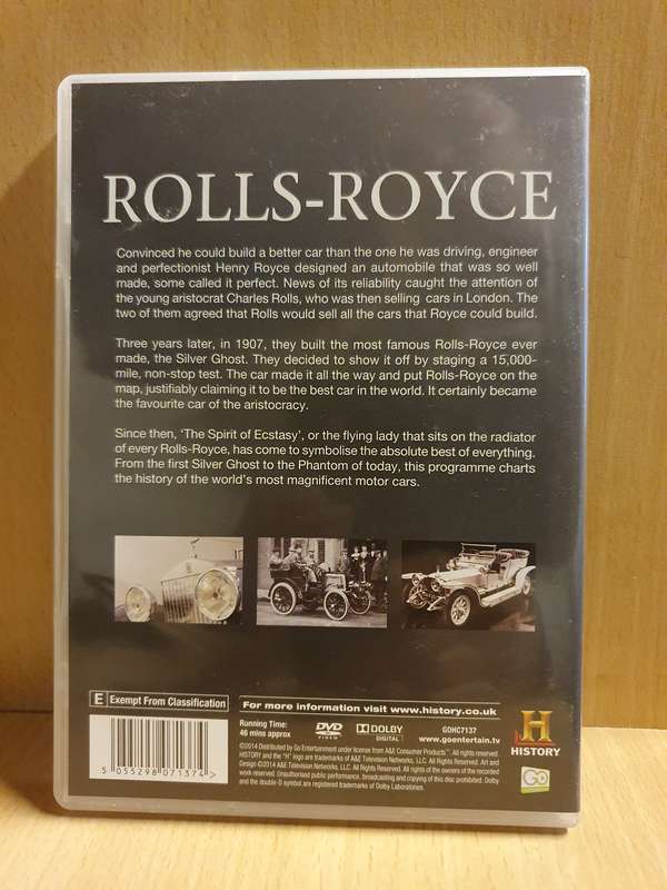 Rolls-Royce - Dvd