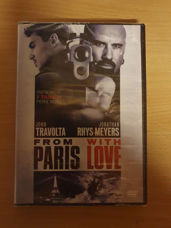 From Paris with Love  (John Travolta, Jonathan Rhys Meyers) - Dvd  NEW CONDITION