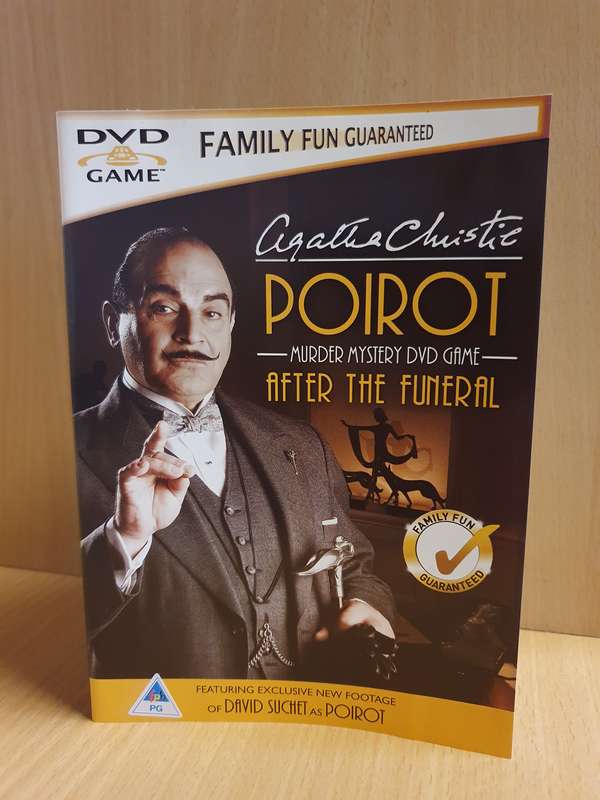 DVD GAME - Agatha Christie - Poirot - Murder Mystery Game - After the Funeral