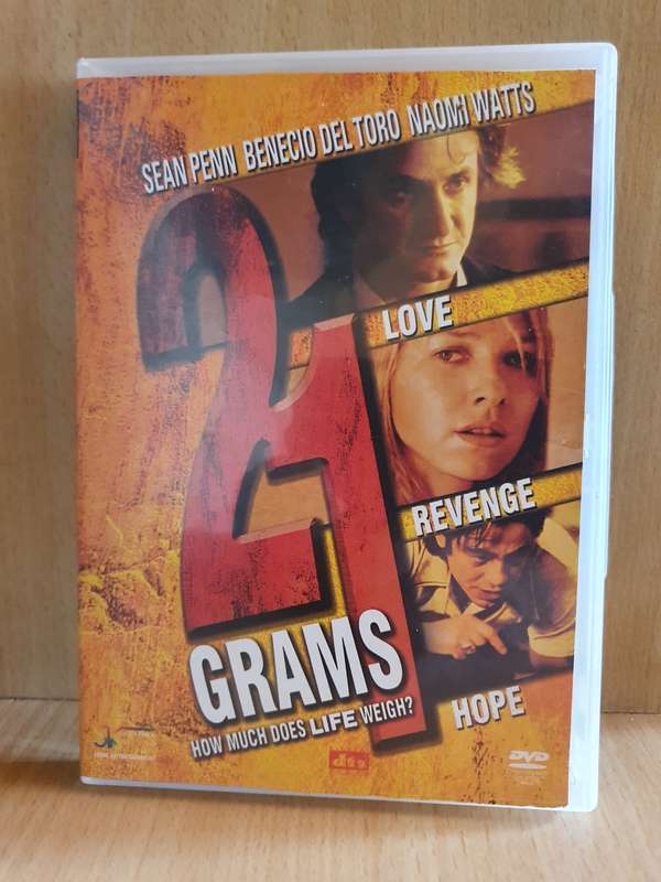 21 Grams - Dvd (Sean Penn, Benecio Del Toro, Naomi Watts)
