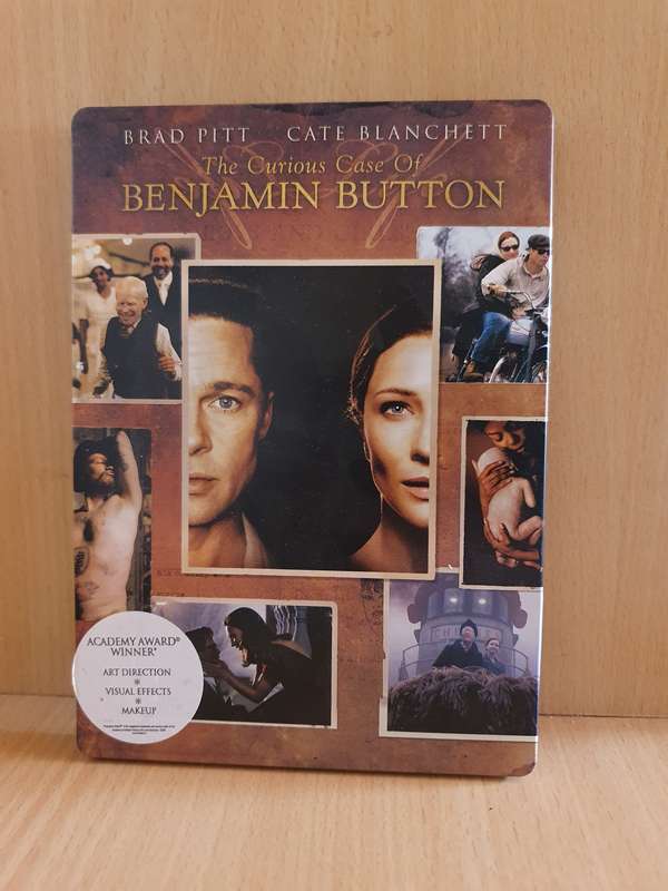 The Curious Case of Benjamin Button - Dvd (Brad Pitt) 2 discs - In a metal case