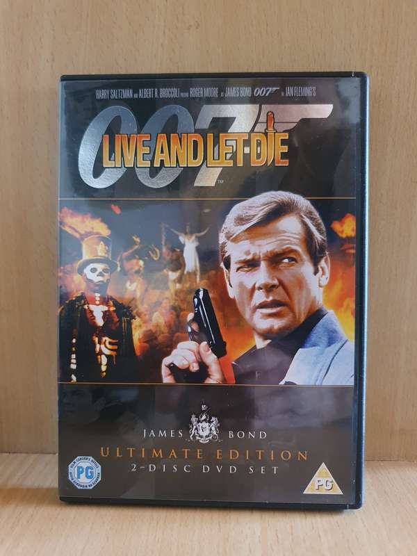 James Bond Ultimate Edition 2-Disc Dvd Set - Live and Let Die
