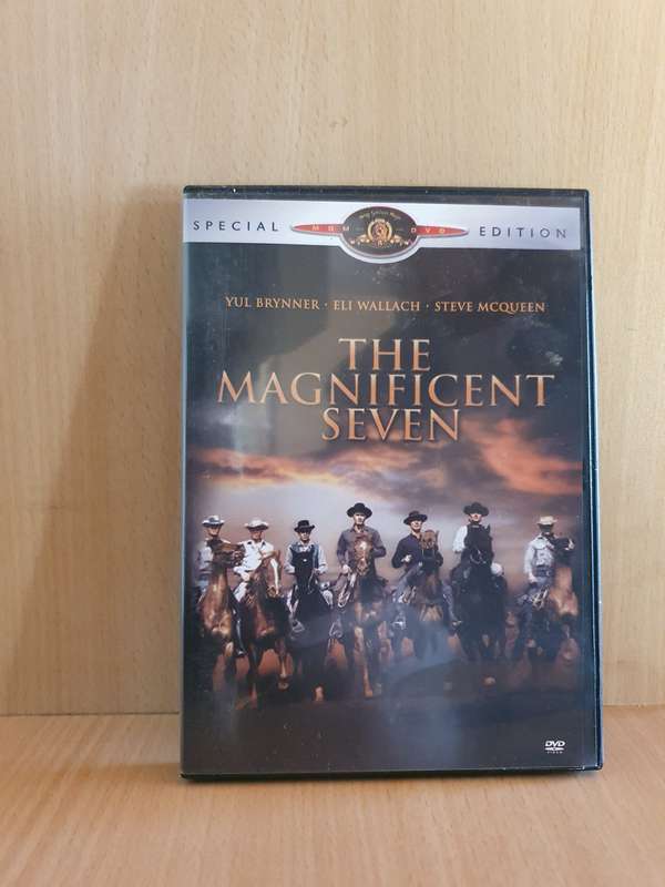 The Magnificent Seven - Dvd (Yul Brynner, Steve McQueen)
