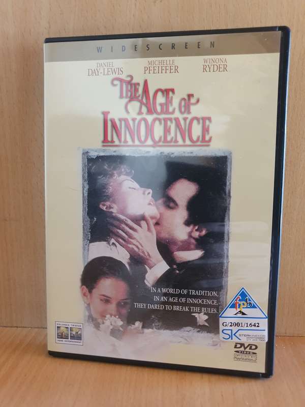 The Age of Innocence - Dvd (Daniel Day-Lewis, Michelle Pfeiffer, Winona Ryder)
