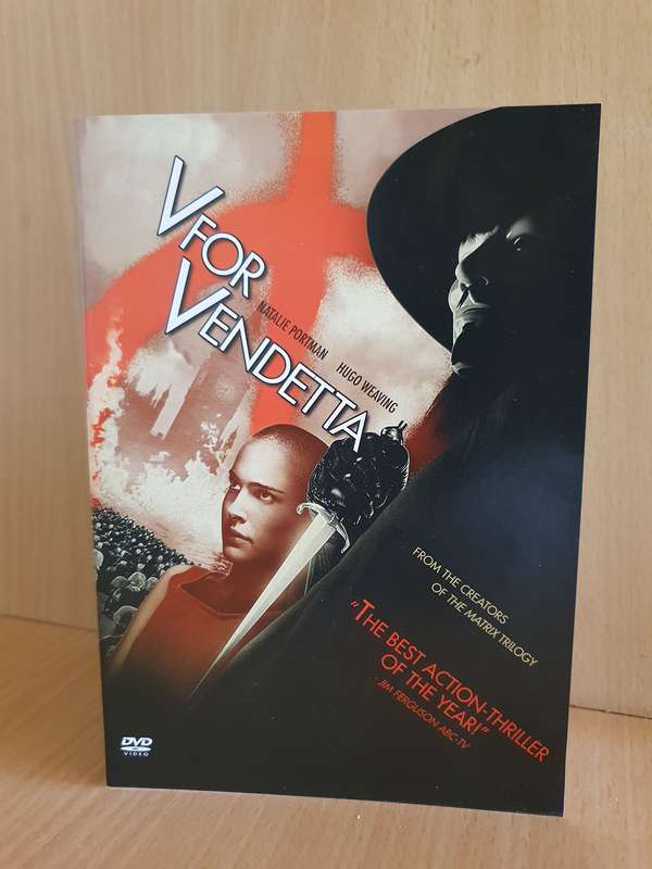 V for Vendetta - Dvd (Natalie Portman)