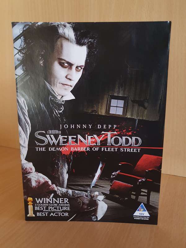 Sweeney Todd - The Demon Barber of Fleet Street - Dvd  (Johnny Depp)