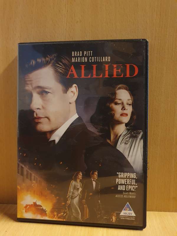 Allied - Dvd (Brad Pitt)