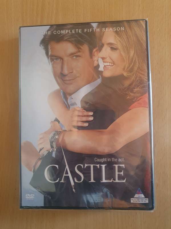 Castle -  The Complete Fifth Season - Dvd (6 discs) NEW CONDITION