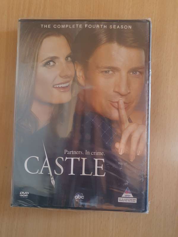 Castle -  The Complete Fourth Season - Dvd (5 discs) NEW CONDITION
