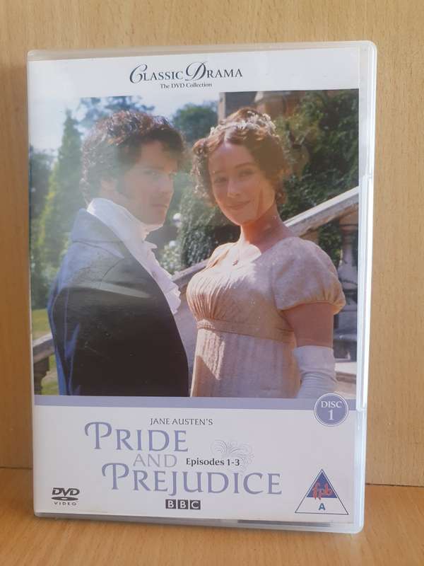 BBC - Jane Austen`s Pride & Prejudice Episodes 1-3 - Dvd