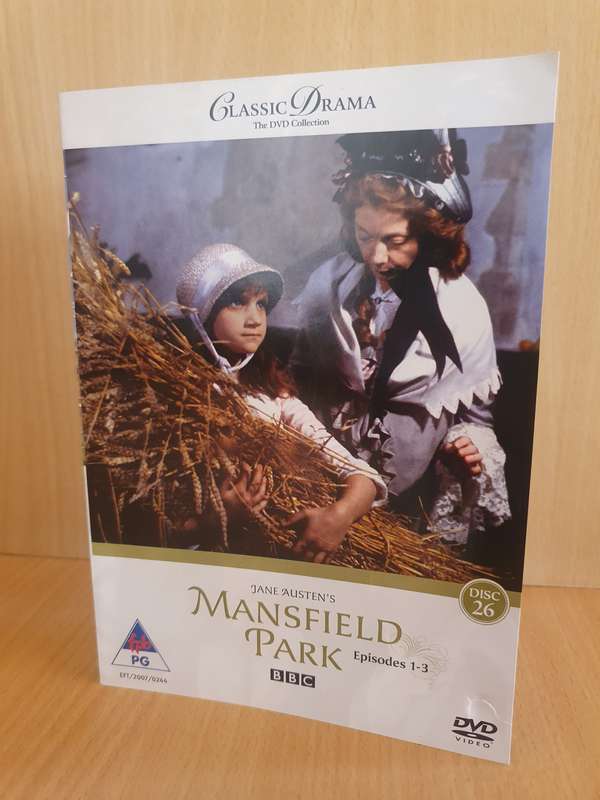 BBC - Jane Austen`s Mansfield Park Episodes 1-3 - Dvd