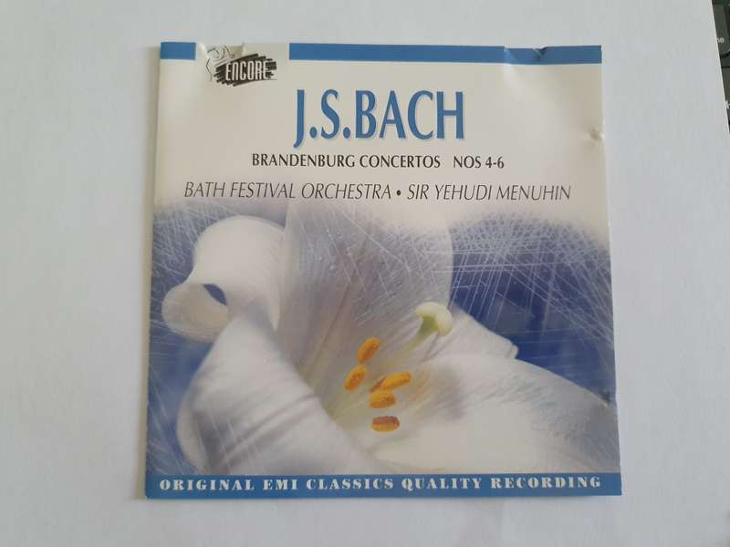 J.S. Bach - Brandenburg Concertos No. 4-6 (CD)