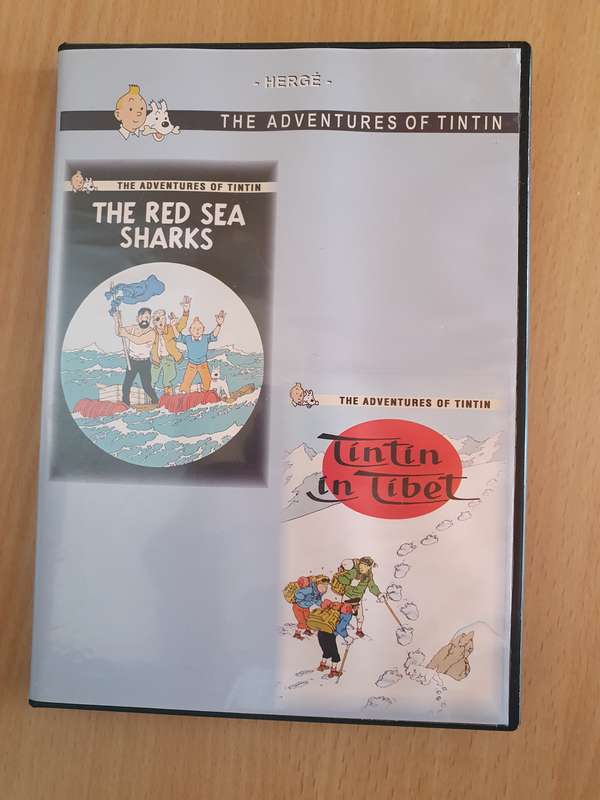 Herge - The Adventures of Tintin  - The Red Sea Sharks/Tintin in Tibet - Dvd