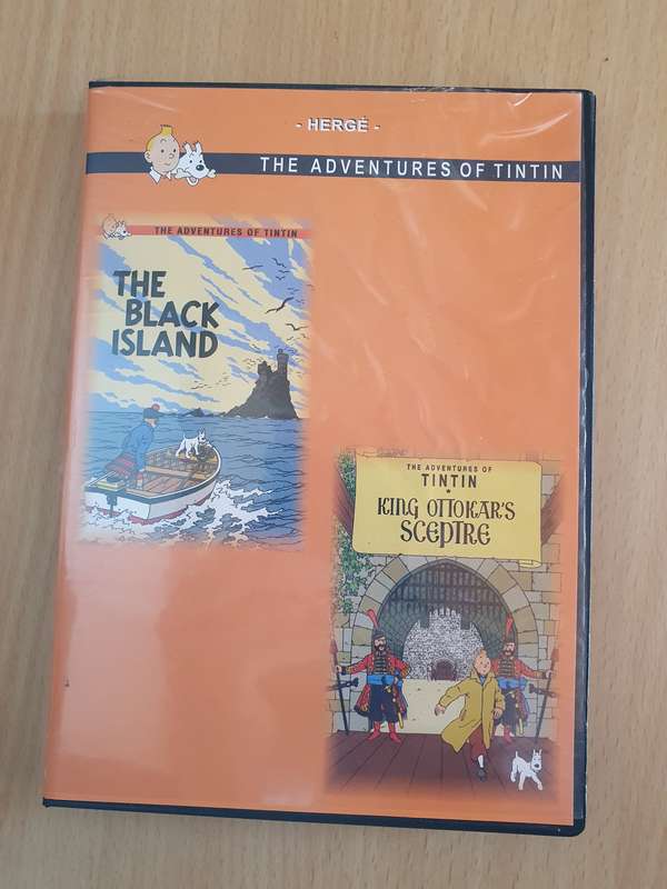 Herge - The Adventures of Tintin  - The Black Island/King Ottokar`s Sceptre - Dvd