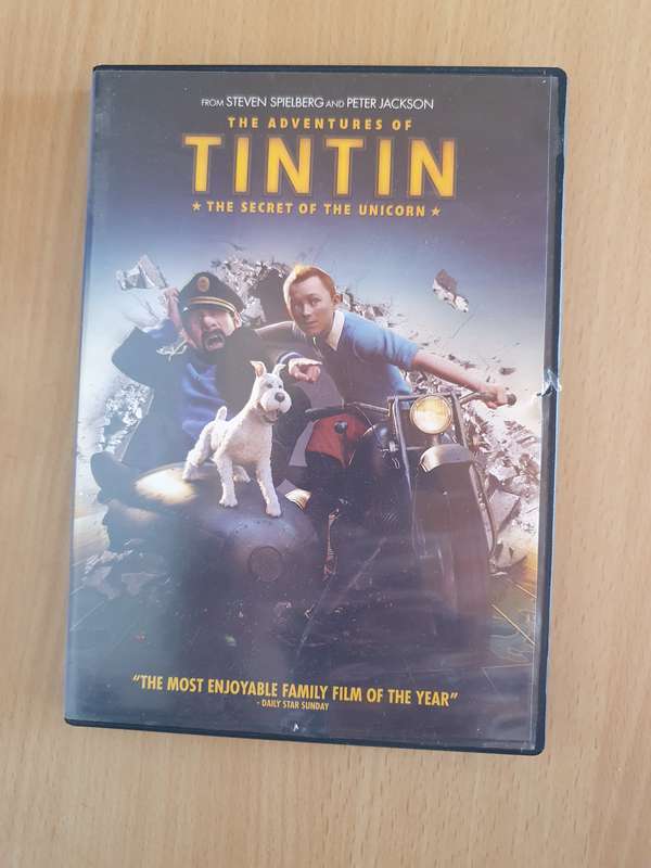 Tintin - The Secret of The Unicorn - Dvd