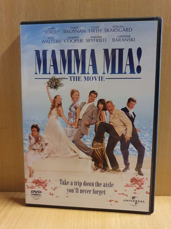 Mamma Mia - The Movie -  Dvd (Meryl Streep, Colin Firth, Pierce Brosnan)