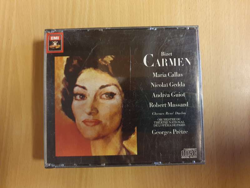 Bizet Carmen/Callas, Gedda, Guiot, Massard - CD (3 discs)