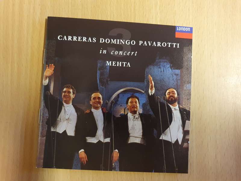 Carreras Domingo Pavarotti in Concert - Mehta - CD