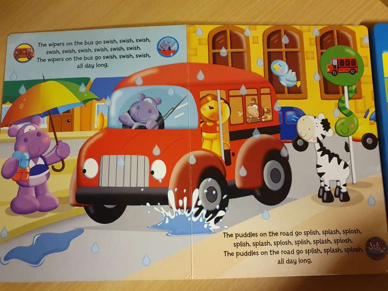 The Wheels on the Bus - Board Book