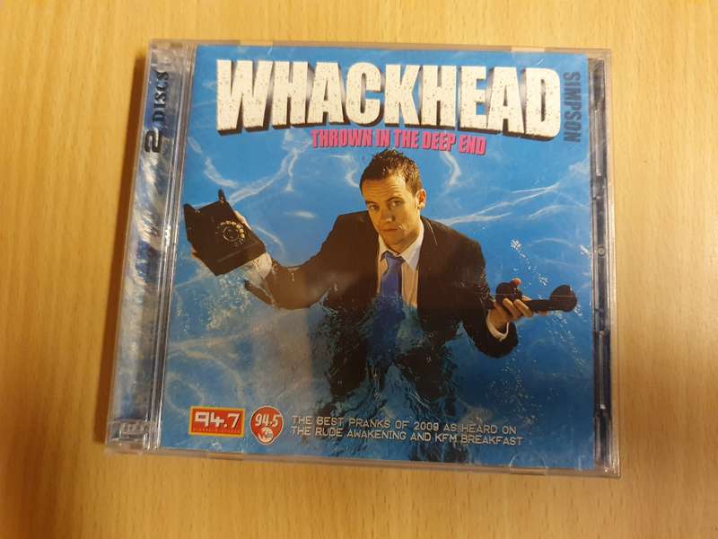 Whackhead Simpson - Thrown in The Deep End - CD