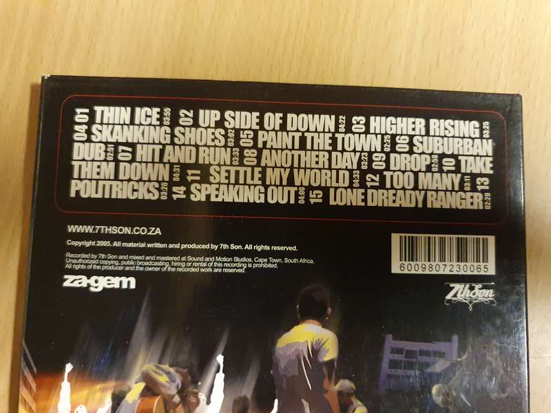 7th Son - Fire in the Rain - CD