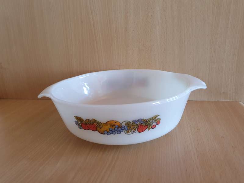 Vintage Anchor Hocking Fire-Proof Oven-Dish - Made in USA (21cm height 6cm)