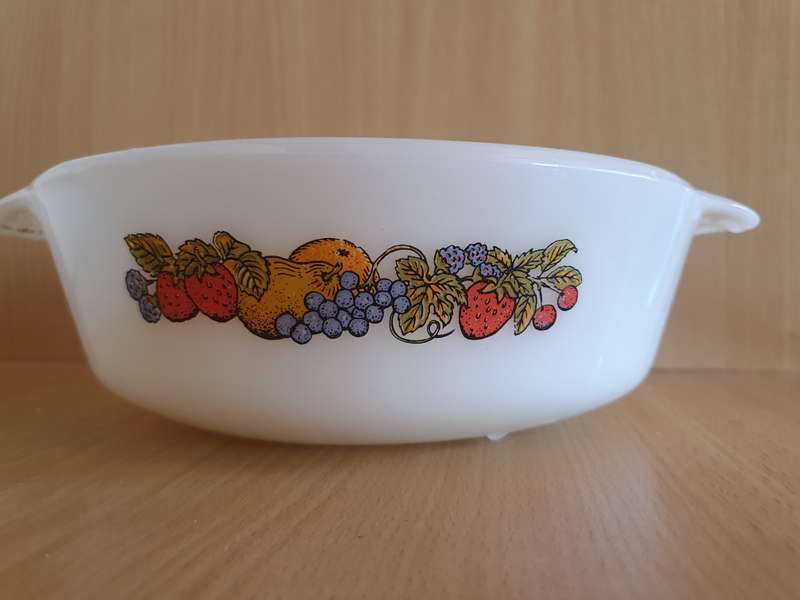 Vintage Anchor Hocking Fire-Proof Oven-Dish - Made in USA (21cm height 6cm)