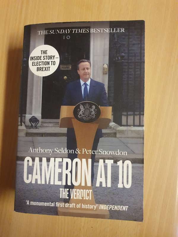 Cameron at 10 - The Verdict (Paperback) by Anthony Seldon, Peter Snowdon