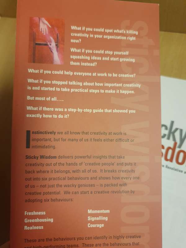 Sticky Wisdom - How to start a Creative Revolution at Work: Dave Allen (Paperback)
