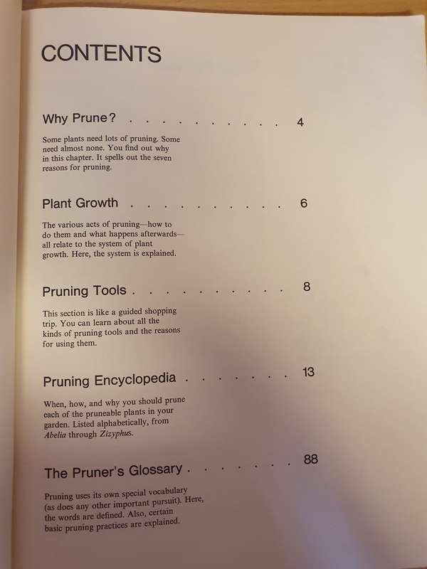 Sunset Pruning Book  (Paperback)