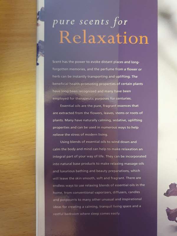Pure Scents for Relaxation :Joannah Metcalfe (Hardcover)