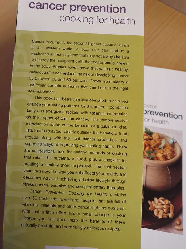 Cancer Prevention Cooking for Health: Beatrice Heywood Taylor  (Paperback)