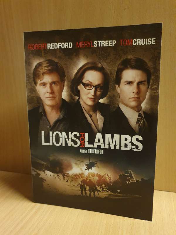 Lions for Lambs - Dvd  (Meryl Streep, Robert Redford, Tom Cruise)