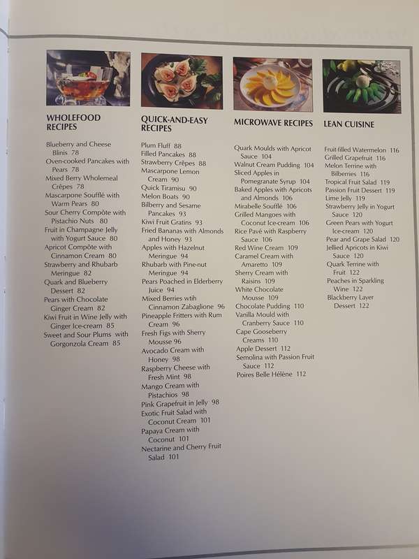 A Feast of Good Cooking - Creative Desserts  (Hardcover)