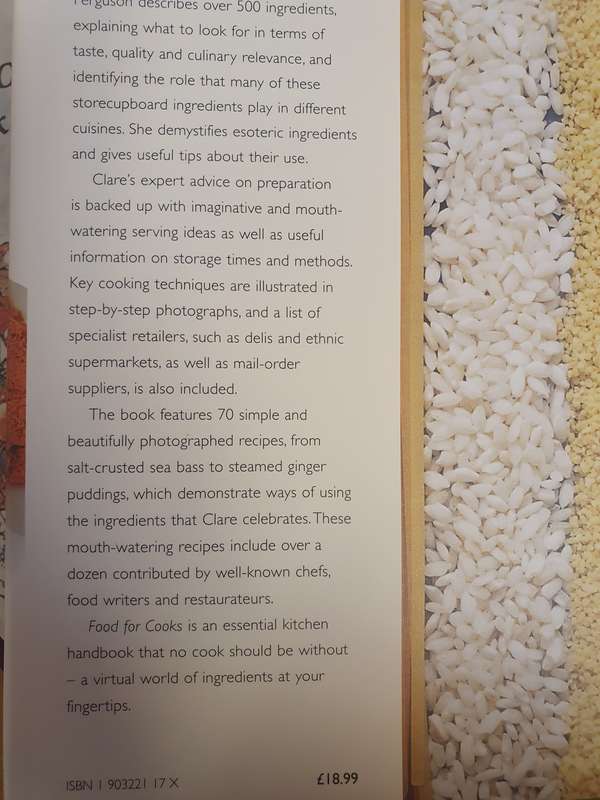 Food for Cooks - Essential Ingridients for the Pantry: Clare Ferguson (Hardcover)