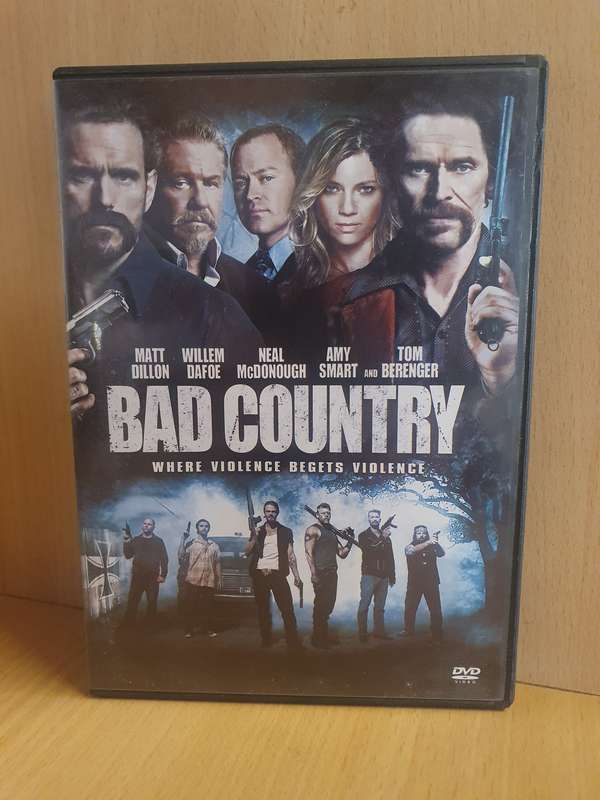 Bad Country - Dvd (Matt Dillon, Willem Dafoe, Tom Berenger)