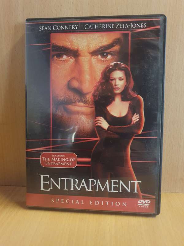 Entrapment - Dvd (Catherine Zeta Jones, Sean Connery)