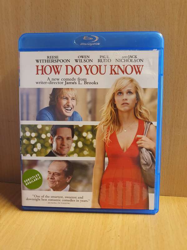 How Do You Know : Blu-ray