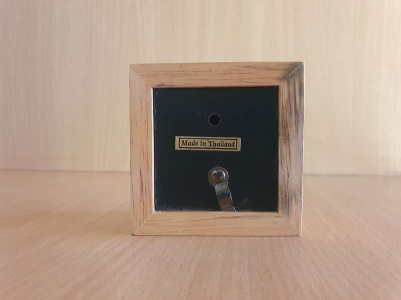 Small Wooden Boxed Photo Frame (8cm x 8cm)